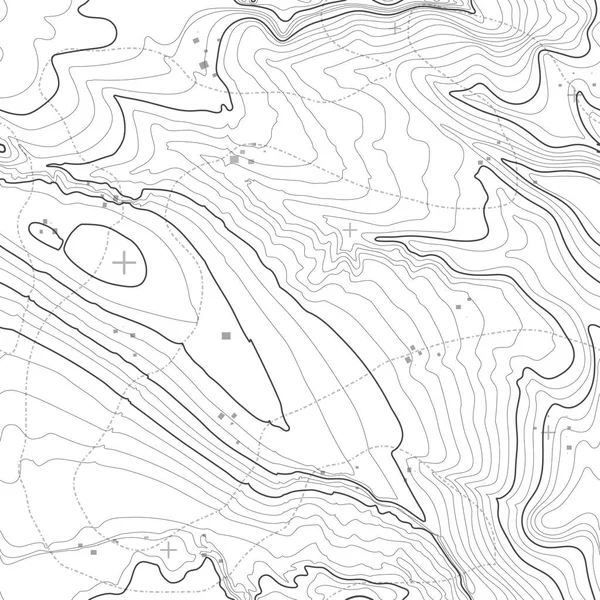 Topografisk karta bakgrund koncept med utrymme för din kopia. Topografi linjer art kontur, mountain vandringsled, form vektor design. Datorgenererade   . — Stock vektor