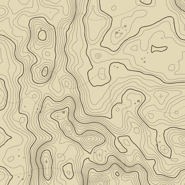Topographic map background concept with space for your copy. Topography lines art contour , mountain hiking trail , Shape vector design. Computer generated   .