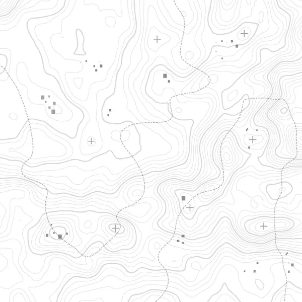 Conceito de plano de fundo de mapa topográfico com espaço para sua cópia. Topografia linhas de contorno de arte, trilha de caminhadas de montanha, design de vetor de forma. Gerado por computador    . — Vetor de Stock