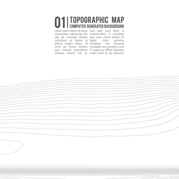 Τοπογραφικός χάρτης περίγραμμα φόντου. Topo χάρτης με υψόμετρο. Διάνυσμα χάρτη περιγράμματος. Γεωγραφικά World Topography χάρτη πλέγμα αφηρημένη διανυσματική απεικόνιση . — Διανυσματικό Αρχείο