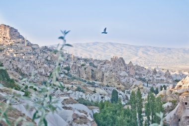 Cappadocia heyecan verici manzara 