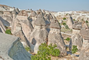 Cappadocia heyecan verici manzara 