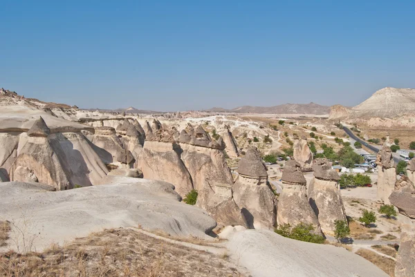 Cappadocia ekscytujące krajobraz — Zdjęcie stockowe