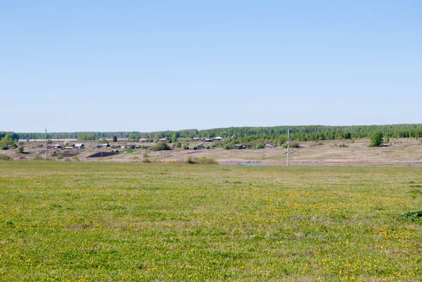 Erken ilkbaharda, Sverdlovsk oblast, Rusya Federasyonu