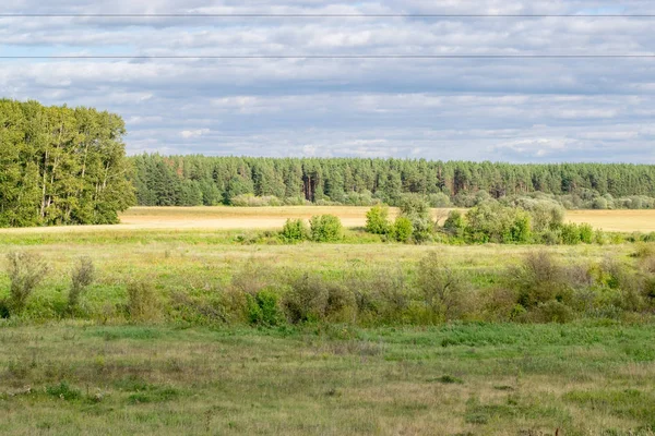 Russische ländliche Dorflandschaft — Stockfoto