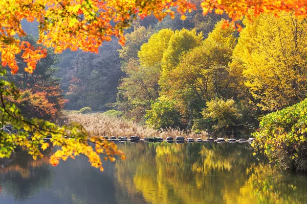 Der das Tal am Morgen verlässt — Stockfoto