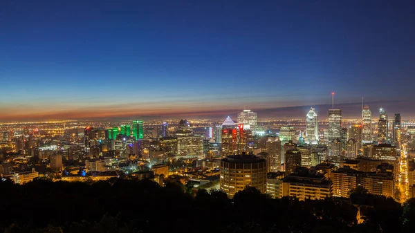 Świt nad Montreal Obrazy Stockowe bez tantiem