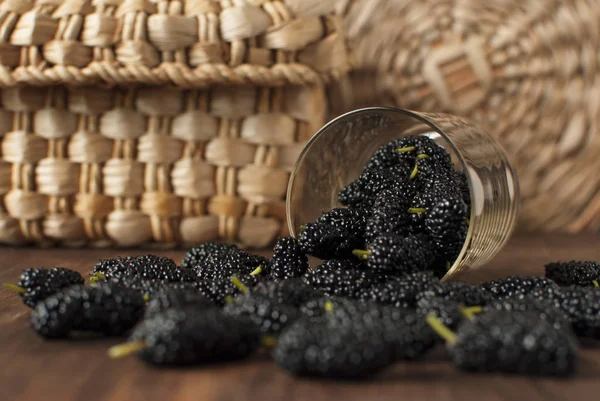 Still Life with Mulberry. — Stock Photo, Image