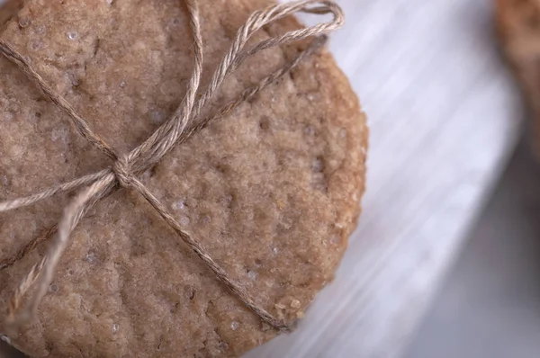 Вкусное Печенье Косой Каши Завтрак — стоковое фото