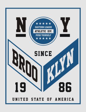 atletik brooklyn, vektörel çizimler