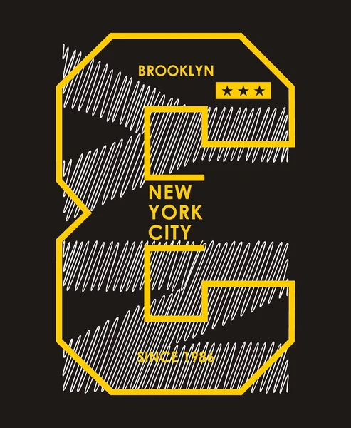 New York City T gömlek grafiği