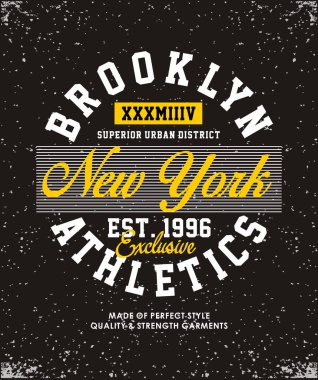 Okul takımı New York t gömlek grafiği