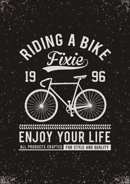 Bisiklet spor siyah beyaz T gömlek görüntü