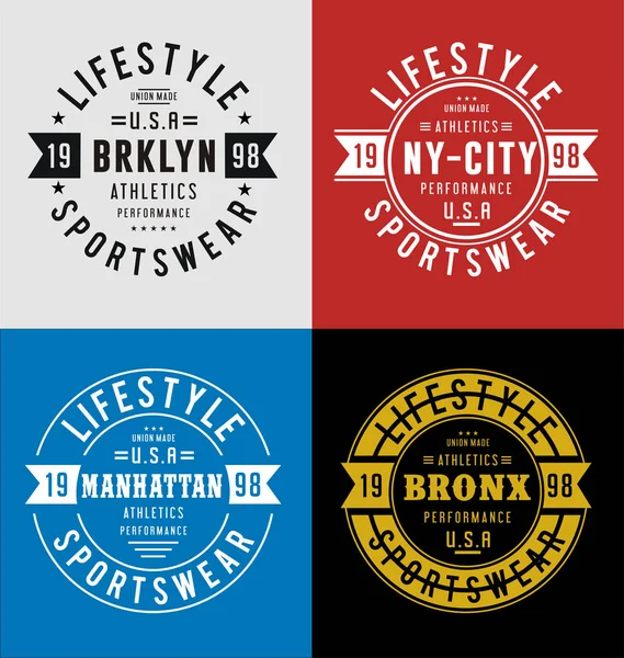 NYC tipografi tasarım ayarla