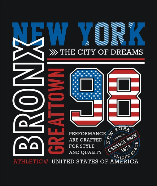 New York Bronx tipografi tasarım 