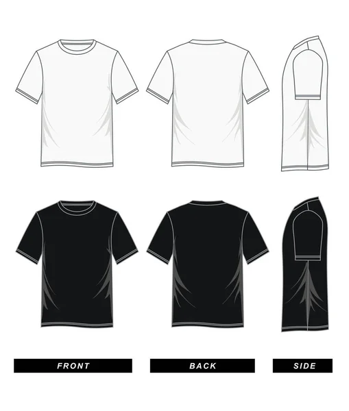 T-shirt Modelos Vector —  Vetores de Stock