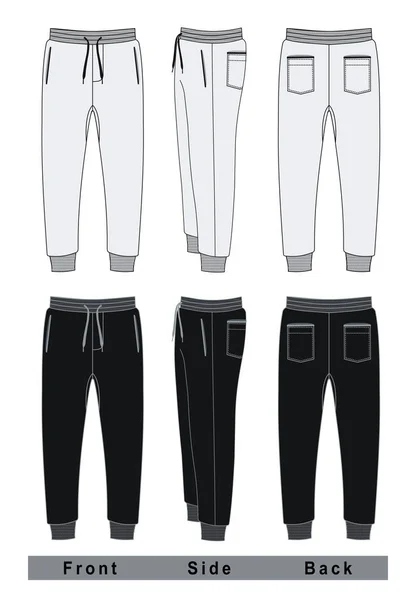 adam moda pantolon pantolon erkek moda, vektör resim tasarım