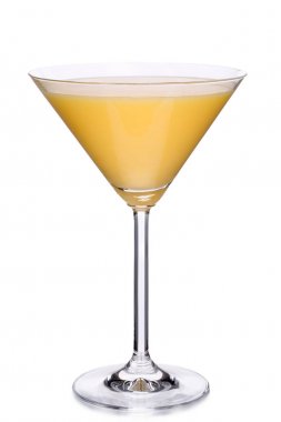 beyaz izole yumurta likör bardak