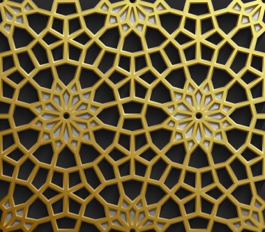 islam oryantal desenleri, sorunsuz Arapça geometrik süsleme koleksiyonu. Vektör geleneksel Müslüman arka plan. Doğu Kültür, Hint mirası, Arabesk, Farsça motifi, 3d. Ramazan kareem. Altın