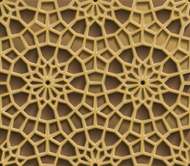 islam oryantal desenleri, sorunsuz Arapça geometrik süsleme koleksiyonu. Vektör geleneksel Müslüman arka plan. Doğu Kültür, Hint mirası, Arabesk, Farsça motifi, 3d. Ramazan kareem. Altın