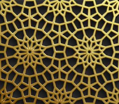islam oryantal desenleri, sorunsuz Arapça geometrik süsleme koleksiyonu. Vektör geleneksel Müslüman arka plan. Doğu Kültür, Hint mirası, Arabesk, Farsça motifi, 3d. Ramazan kareem. Altın