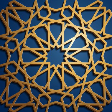 İslam oryantal desenleri, sorunsuz Arapça geometrik süsleme koleksiyon kümesi. Vektör geleneksel Müslüman arka plan. Doğu Kültür, Hint mirası, Arabesk, Farsça motifi, 3d. Ramazan kareem. Altın