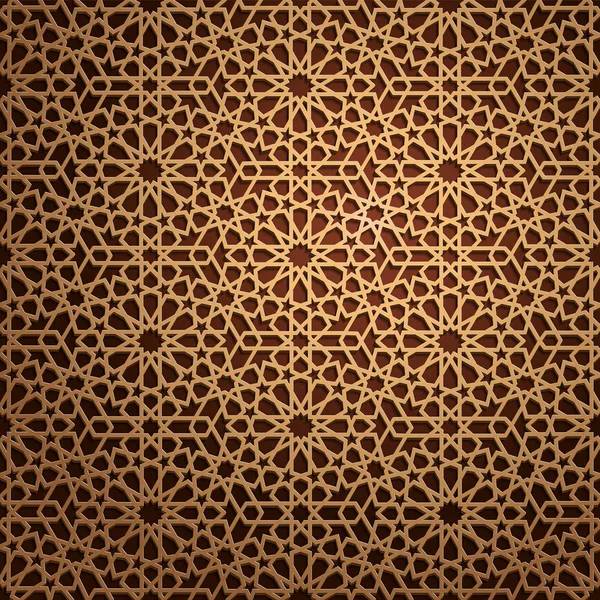 İslam oryantal desenleri, sorunsuz Arapça geometrik süsleme koleksiyon kümesi. Vektör geleneksel Müslüman arka plan. Doğu Kültür, Hint mirası, Arabesk, Farsça motifi 3d Ramazan kareem. Kereste