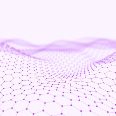 Soyut düşük Poli arka plan. Pleksus poligonal arka plan. Pleksus Poli manzara arka plan düşük. Altıgen soyut manzara arka plan. Altıgen 3d kılavuz. Poligonal altıgen yüzey.