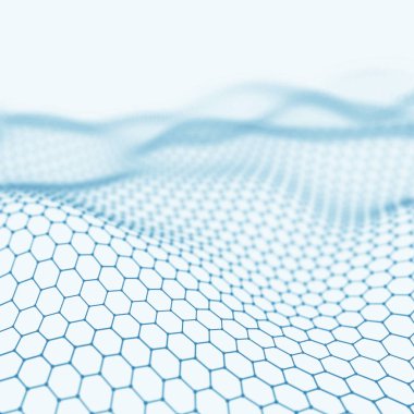 Soyut düşük Poli arka plan. Pleksus poligonal arka plan. Pleksus Poli manzara arka plan düşük. Altıgen soyut manzara arka plan. Altıgen 3d kılavuz. Poligonal altıgen yüzey.