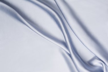 Düz, zarif ipek doku arka plan. Üstten Görünüm fotoğraf.