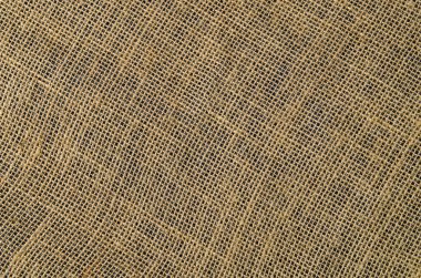 Keten kumaş arka plan. Görünür doku