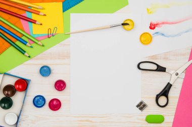 Ofis okul masaları veya yukarıda da görüleceği Resepsiyon. Üstten Görünüm