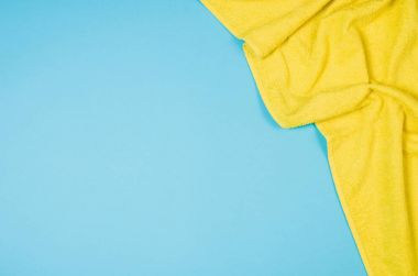 Üstten Görünüm kumlu plaj kavramı. Kopya alanı ile grafik arka plan