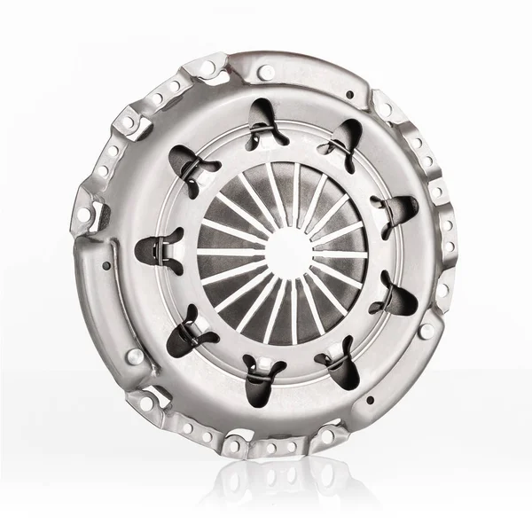 Car or automotive clutch on white background — 스톡 사진