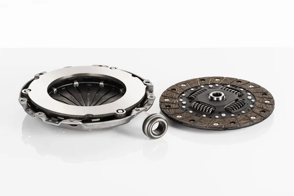 Car or automotive clutch on white background — 스톡 사진