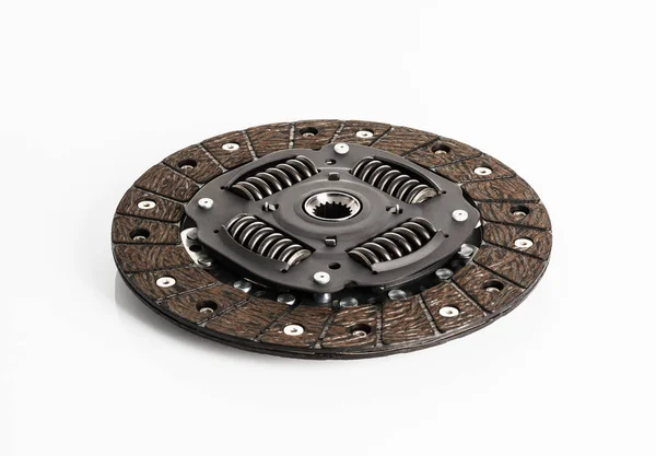 Car or automotive clutch on white background — 스톡 사진