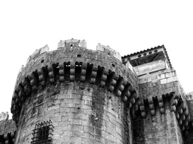 Granadilla kale siyah beyaz