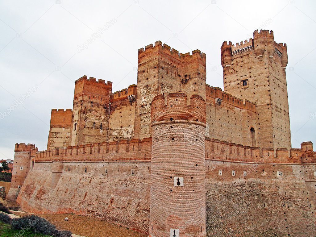Medieval castle on Spain