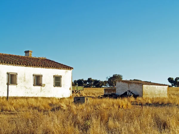 Casa de campo no verão — Fotografia de Stock