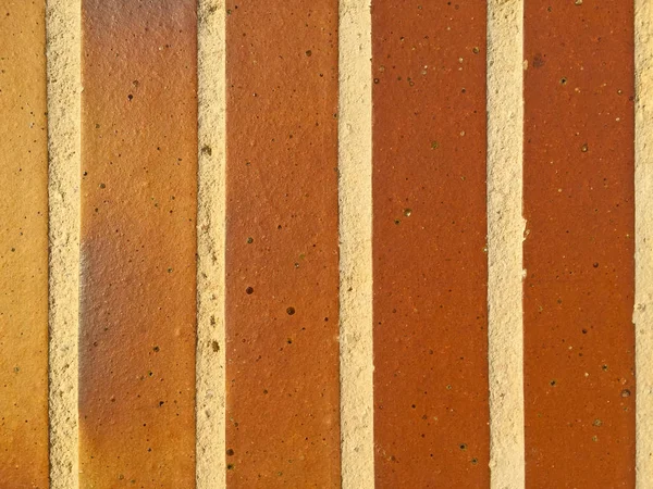 Υφή της πορτοκαλί τούβλα — Φωτογραφία Αρχείου