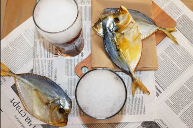 Füme balık ve bira gazetesi