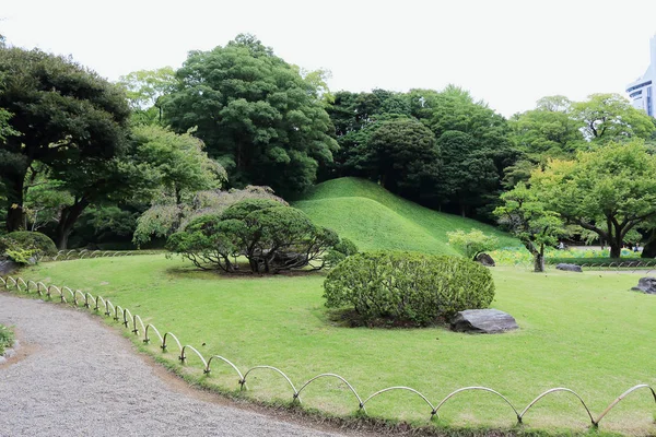 Tradycyjny japoński park w Tokio — Zdjęcie stockowe