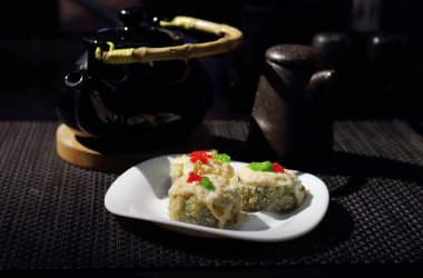 Japon lokantasında rulo