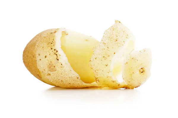 Fresh potatoes on the table — Stock Photo, Image