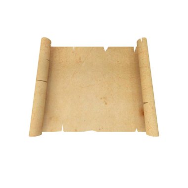 Kaydırma kağıt bilgisayar oluşturulan