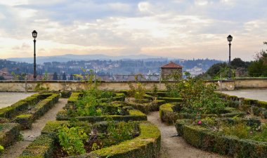 Boboli Bahçeleri sightseeng noktasından Floransa göster