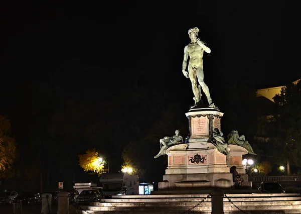 Світлові скульптури Copia-дель-Девід — стокове фото