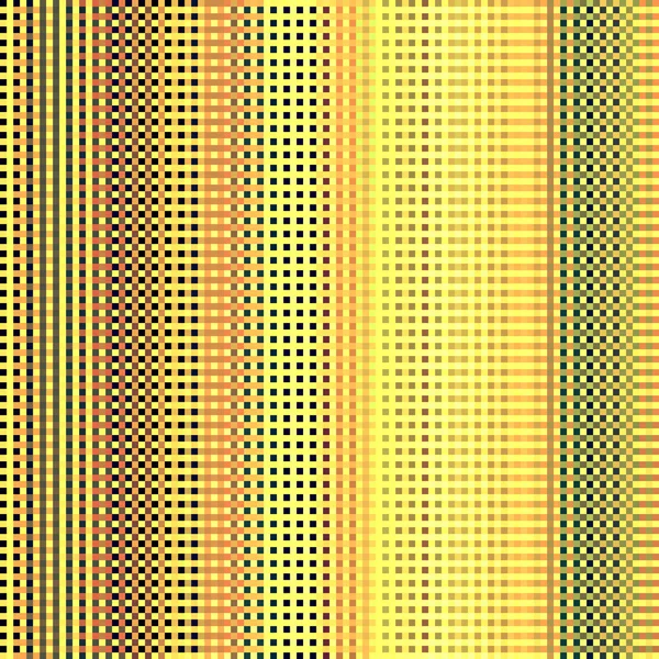 Abstraktes Mosaik gelb kariert Hintergrund — Stockvektor