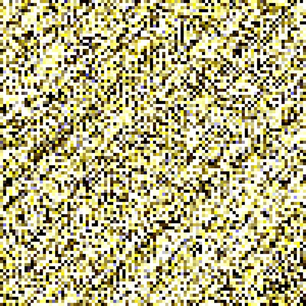 Absztrakt mozaik sárga kockás háttér — Stock Vector