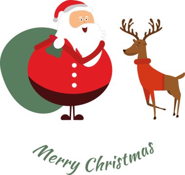 Harika tasarlanmış sevimli Noel Baba